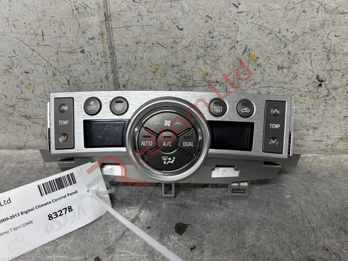 2009-2013 Toyota Verso R2 Digital Climate Control Panel 55900-0F091