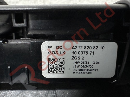 MERCEDES-BENZ C CLASS W204 2007-2011 Electric Window Switch Front Right Side