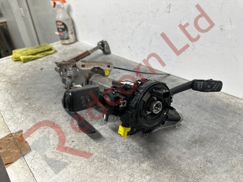 VOLKSWAGEN GOLF MK7 2013-2017 STEERING COLUMN SQUIB STALK & IGNITON + KEY