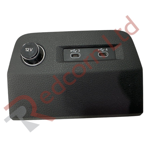 AUDI E-TRON SPORTBACK 2020-2023 REAR CONSOLE PANEL & USB PORT