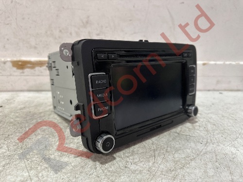 VOLKSWAGEN EOS 2011-2015 STEREO RADIO MEDIA CD HEAD UNIT DISPAY