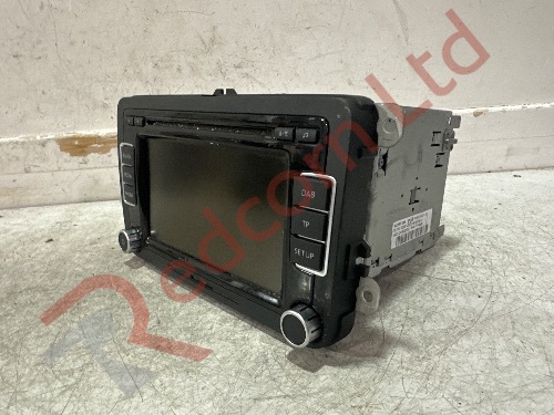 VOLKSWAGEN EOS 2011-2015 STEREO RADIO MEDIA CD HEAD UNIT DISPAY
