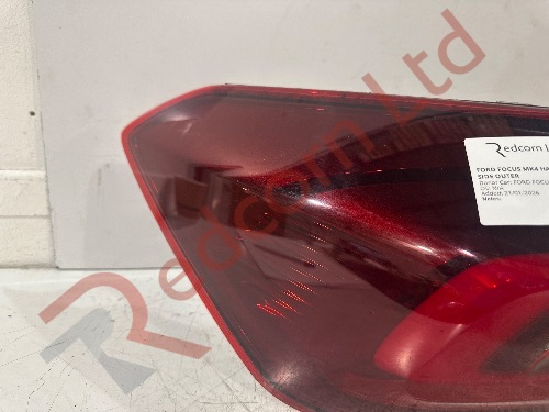 FORD FOCUS MK4 HATCH 2022-2025 REAR TAIL LIGHT LEFT SIDE OUTER
