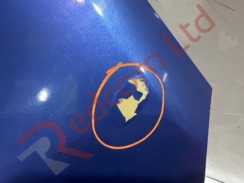 KIA RIO CRDI 2 MK3 2011-2014 Front Wing Right Side Blue