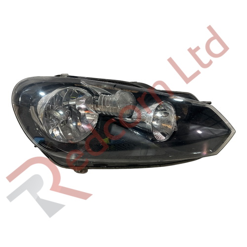 VOLKSWAGEN GOLF MK6 2008-2012 HEADLIGHT HEADLAMP RIGHT SIDE