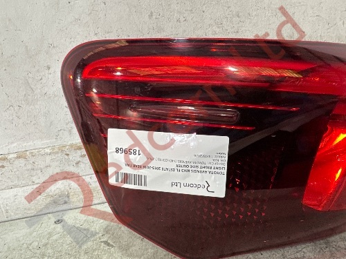 TOYOTA AVENSIS MK3 FL ESTATE 2015-2018 REAR TAIL LIGHT RIGHT SIDE OUTER