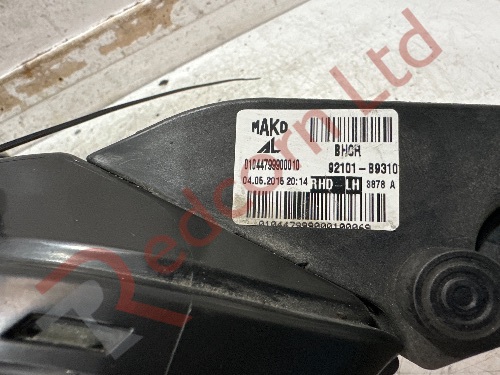HYUNDAI i10 MK2 2014-2016 HEADLIGHT HEADLAMP LEFT SIDE