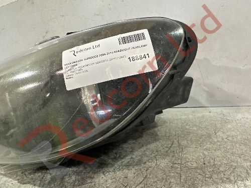 VOLKSWAGEN SCIROCCO 2008-2014 HEADLIGHT HEADLAMP LEFT SIDE