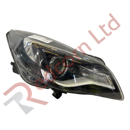 VAUXHALL INSIGNIA 2013-2017 HEADLIGHT HEADLAMP RIGHT SIDE