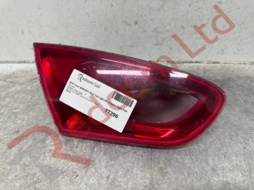 SEAT Leon 2009-2011 Rear Tail Light On Tailgate Right Side