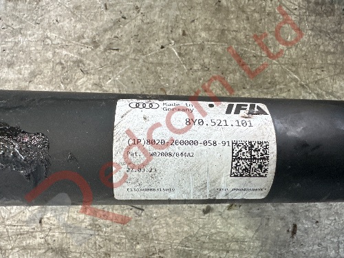 AUDI RS3 8Y (2.5 TFSi AUTO) SALOON 2021-2024 PROP SHAFT